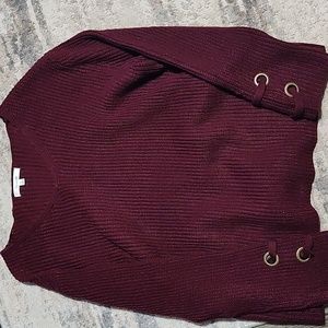 Maroon sweater